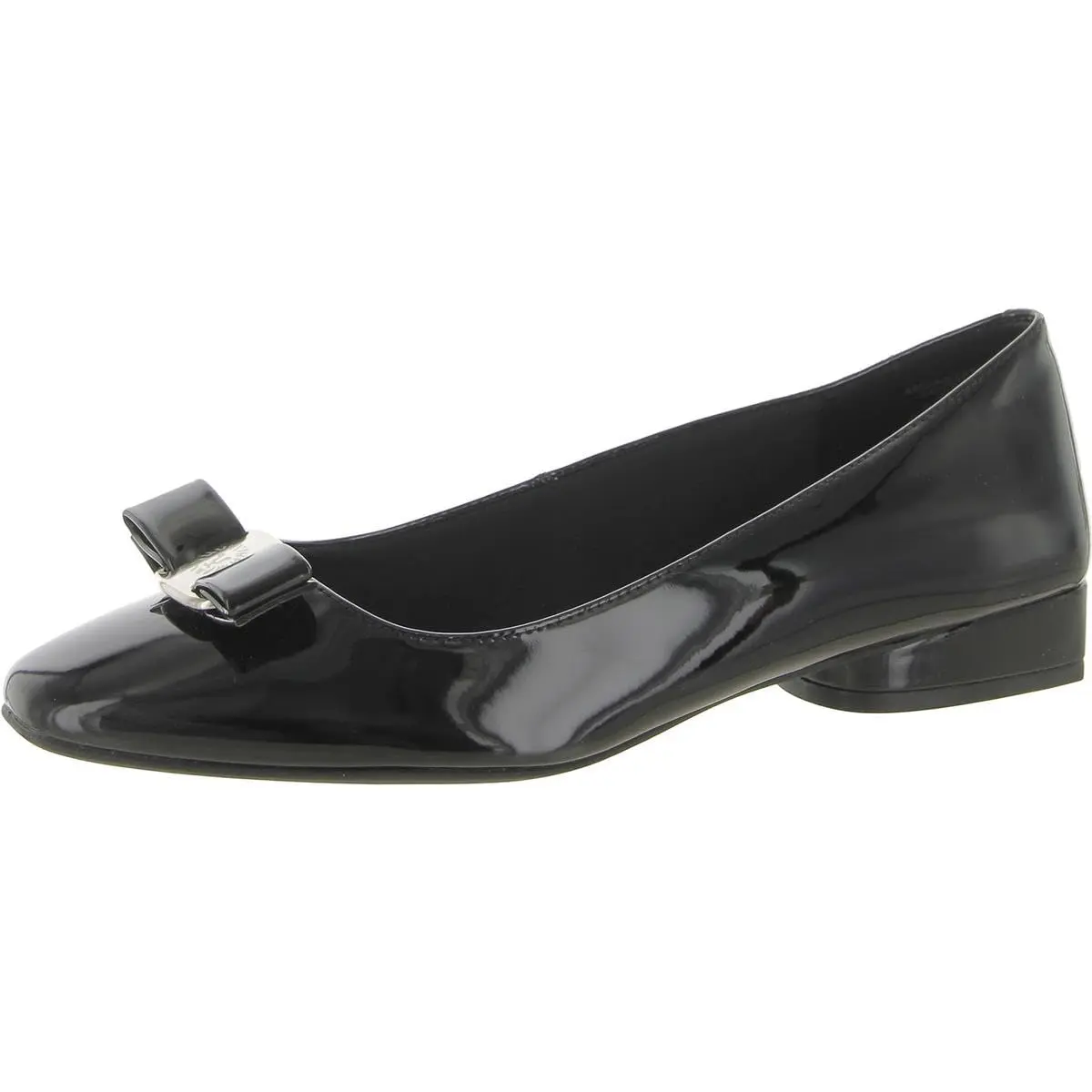 Anne Klein Charleston Women’s Flat | Elegant Comfort & Style in Black, US Size 7.5 - main product image