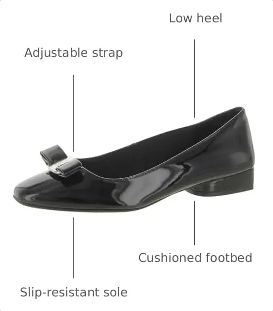 Anne Klein Charleston Women’s Flat | Elegant Comfort & Style in Black, US Size 7.5 - view 4