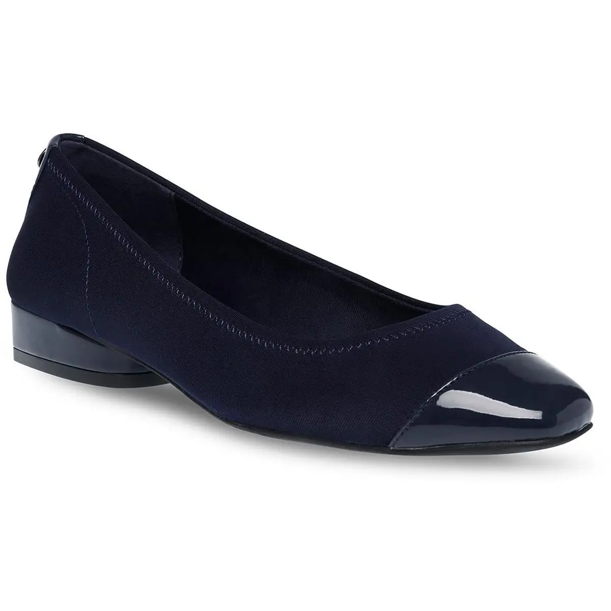 Anne Klein Carlie Women’s Ballet Flat in Navy 6.5 | Comfortable & Stylish for Daily Wear - view 2