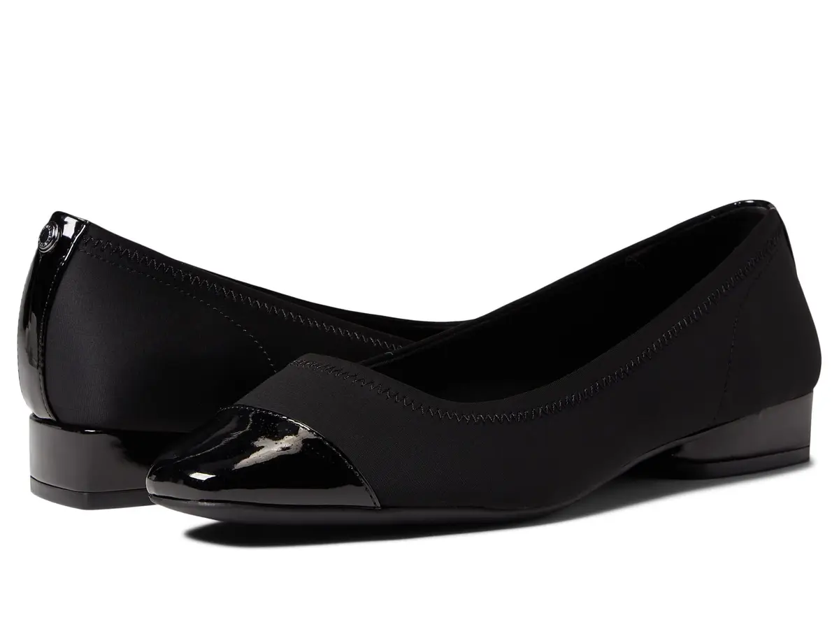Anne Klein Carlie Ballet Flats Black 7.5 US | Timeless Style & Comfort - main product image