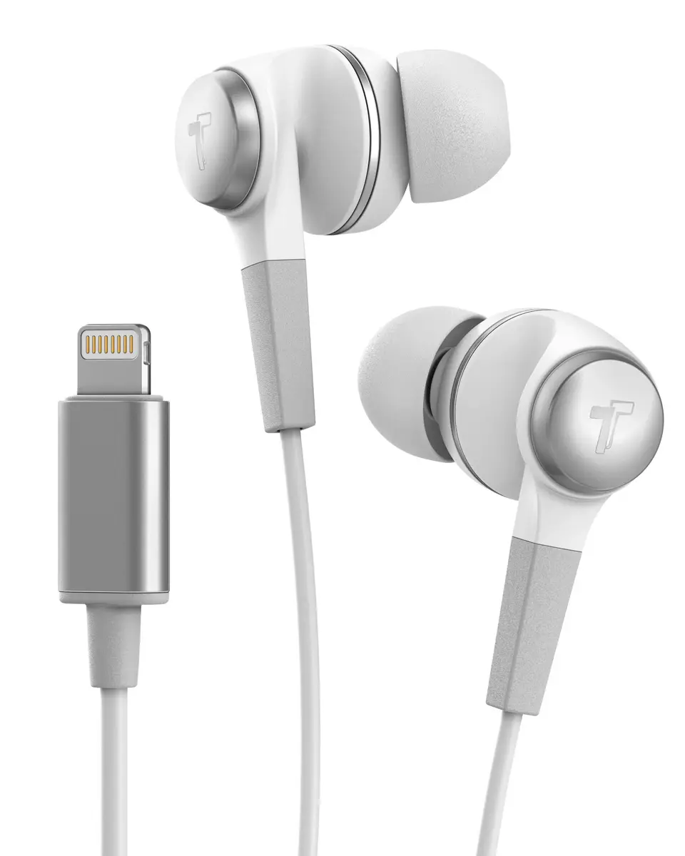 Thore Lightning Earbuds (Apple MFi Certified) V120 | Sweat/Water Resistant Wired Headphones - main product image