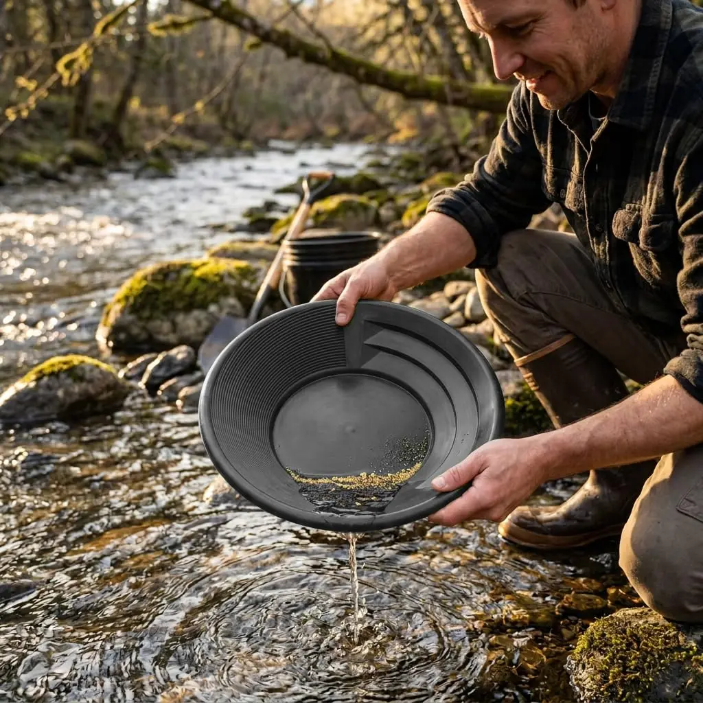 Sluice Fox Gold Sporting_Good Compact Sluice Box & Classifier Set | Portable Prospecting Tool for Remote Gold Panning in India - view 6