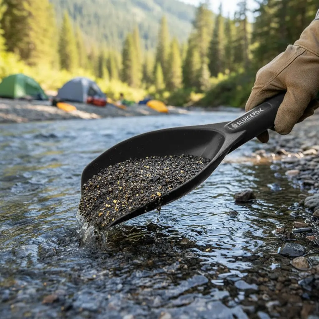 Sluice Fox Gold Sporting_Good Compact Sluice Box & Classifier Set | Portable Prospecting Tool for Remote Gold Panning in India - view 7