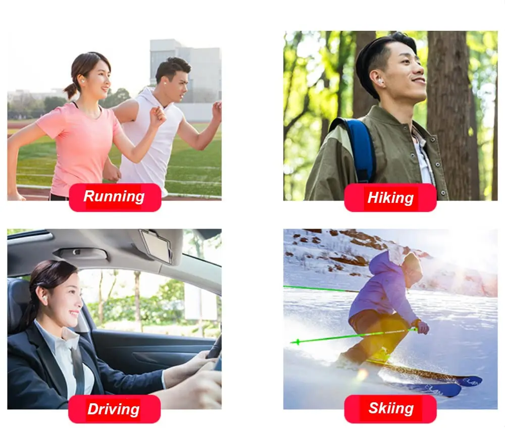 eleror Pro X6s Mini Invisible Wireless Bluetooth Earbuds with Charging Case, 5-Hour Playtime | Work & Daily Use - view 8