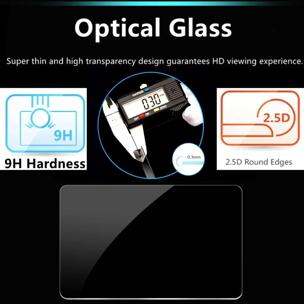PCTC Tempered Glass Screen Protector for Nikon Z9 Z8 (2+2 Pack) | LCD & Top Screen Protection - view 5