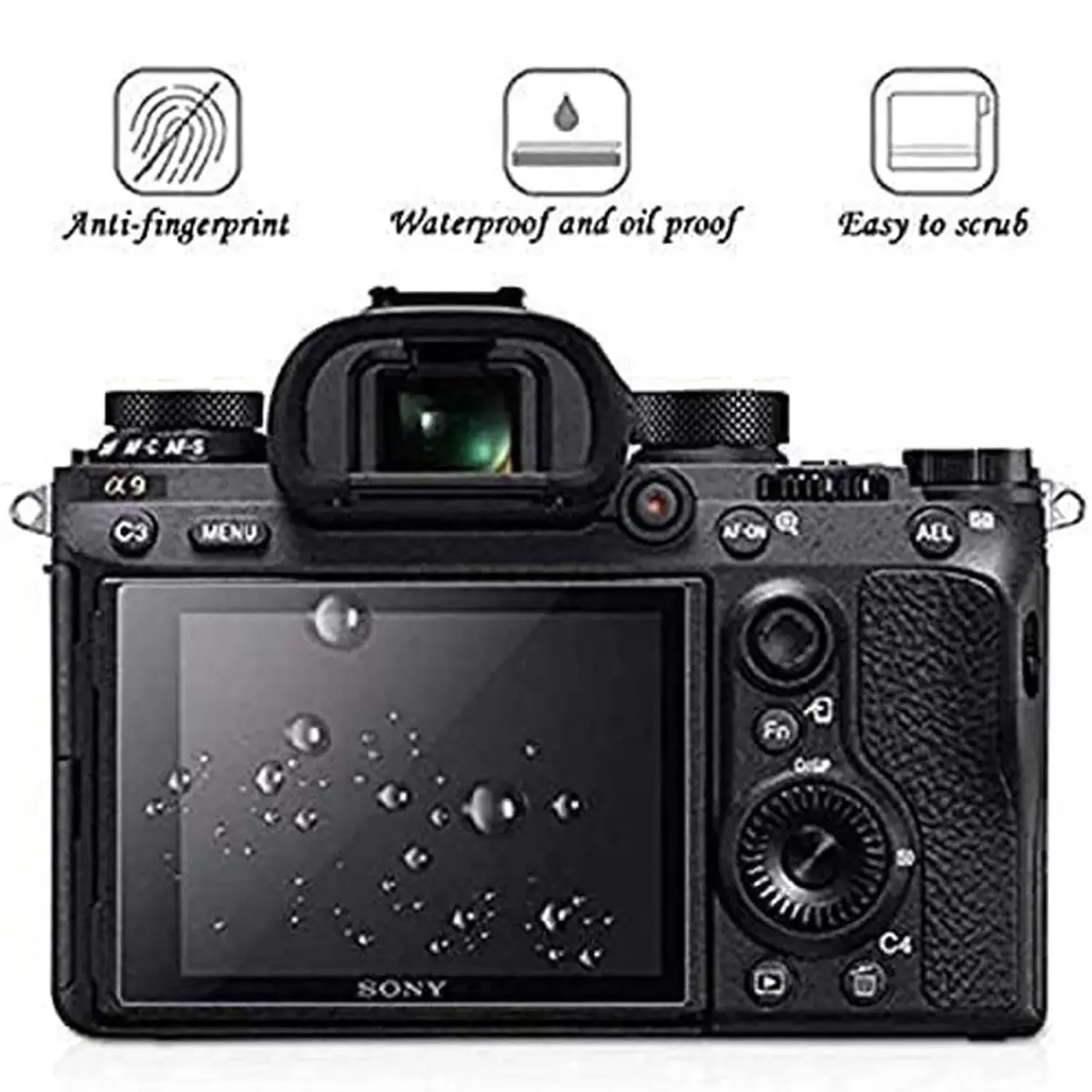PCTC Tempered Glass Screen Protector for Nikon Z9 Z8 (2+2 Pack) | LCD & Top Screen Protection - view 7