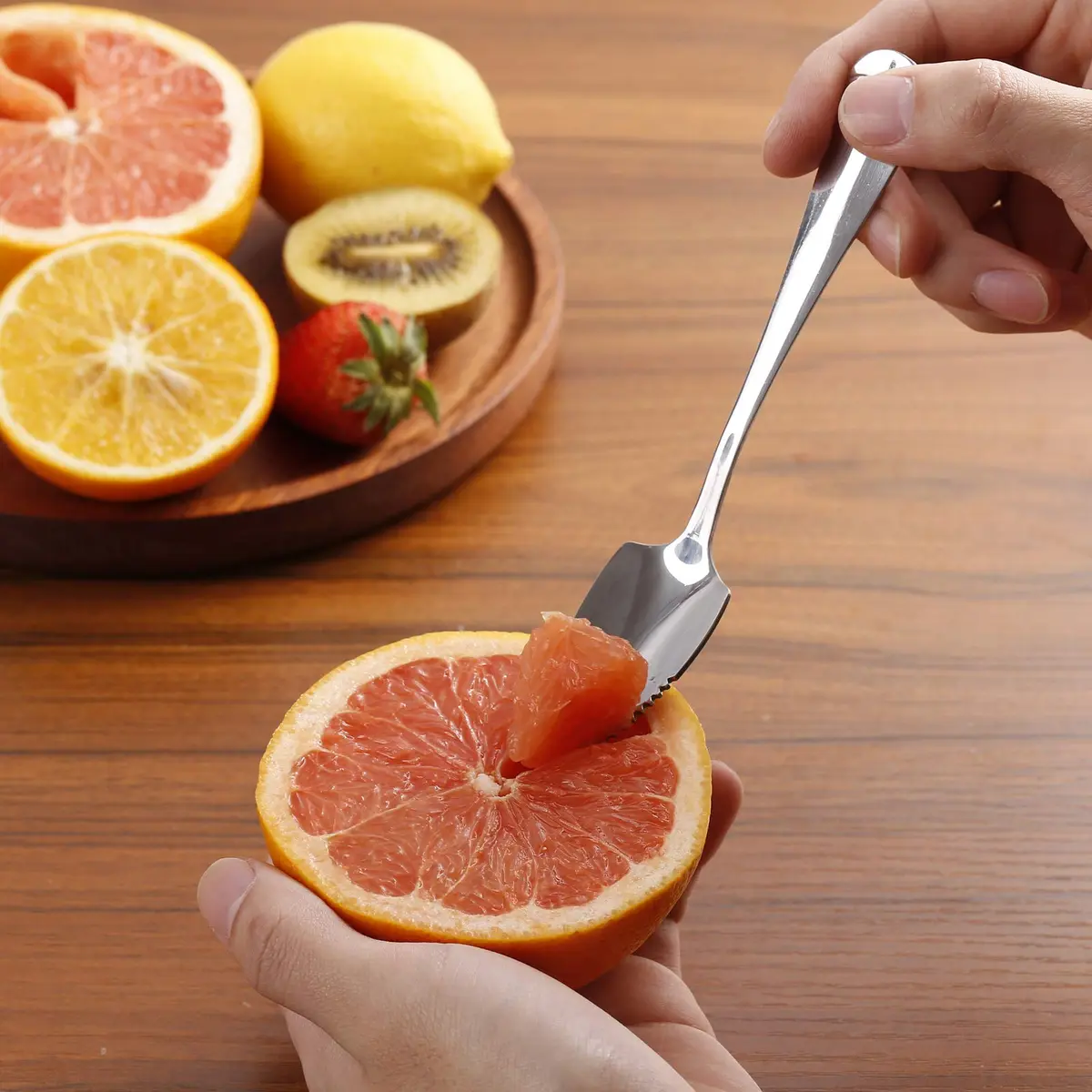 ModaSin Grapefruit Spoons and Knife | Food Grade Stainless Steel Set for Fruits & Vegetables - view 5