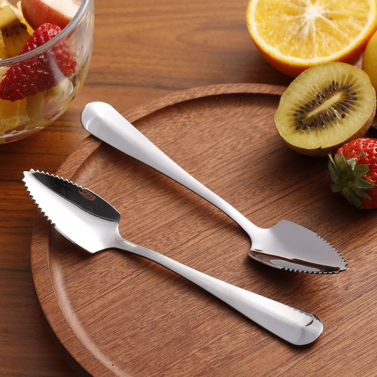 ModaSin Grapefruit Spoons and Knife | Food Grade Stainless Steel Set for Fruits & Vegetables - view 3