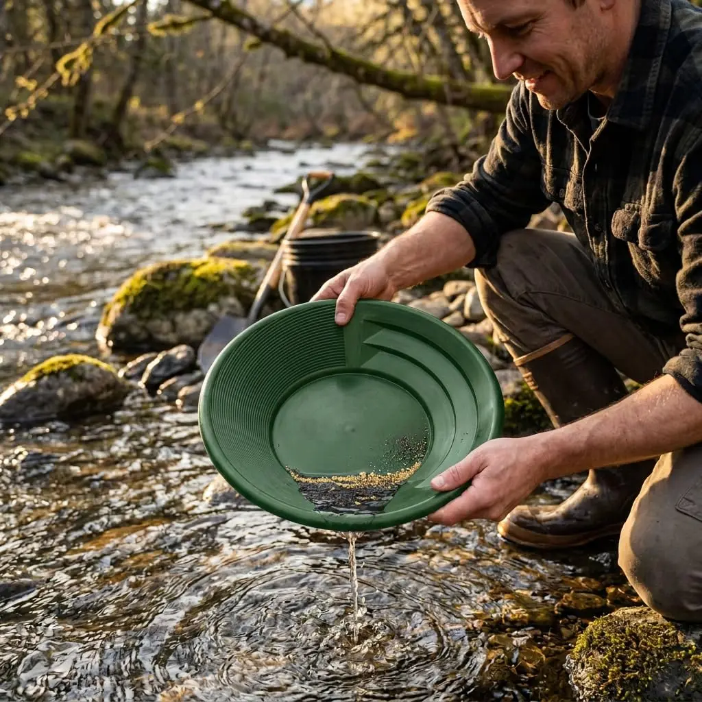 Sluice Fox Compact Gold Panning Kit | Portable Sluice Box & Classifier Pans for Remote Expeditions - view 5