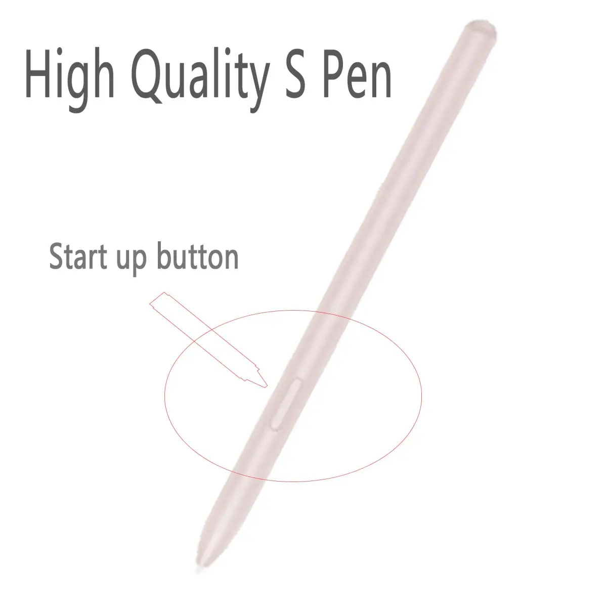 CaoXiong Pink Stylus Pen for Samsung Galaxy Tab S7 FE & S7 | 4096 Pressure Levels | 6 Tips Included - view 2