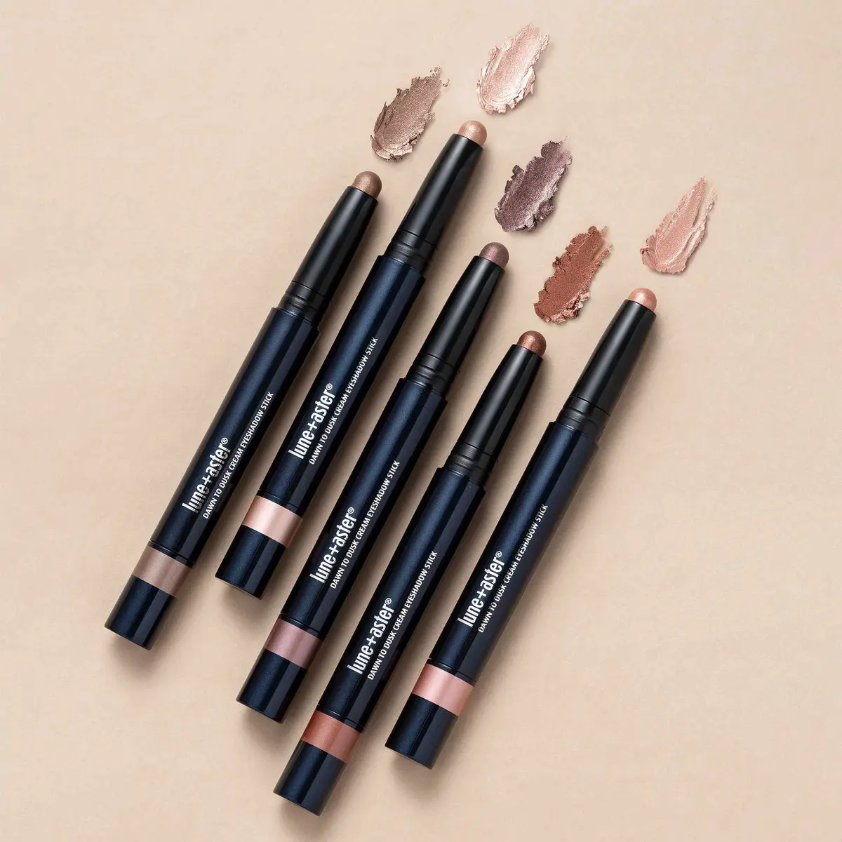 Lune+Aster Dawn to Dusk Cream Shimmer Eyeshadow Stick | Frosted Blush, Long-Lasting, Crease-Resistant (102 characters) - view 3