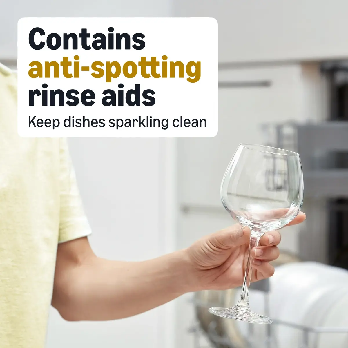 Amazon Basics Triple Action Dishwasher Pacs Lemon Scent 90 Count | Powers Away Food and Stains - view 5