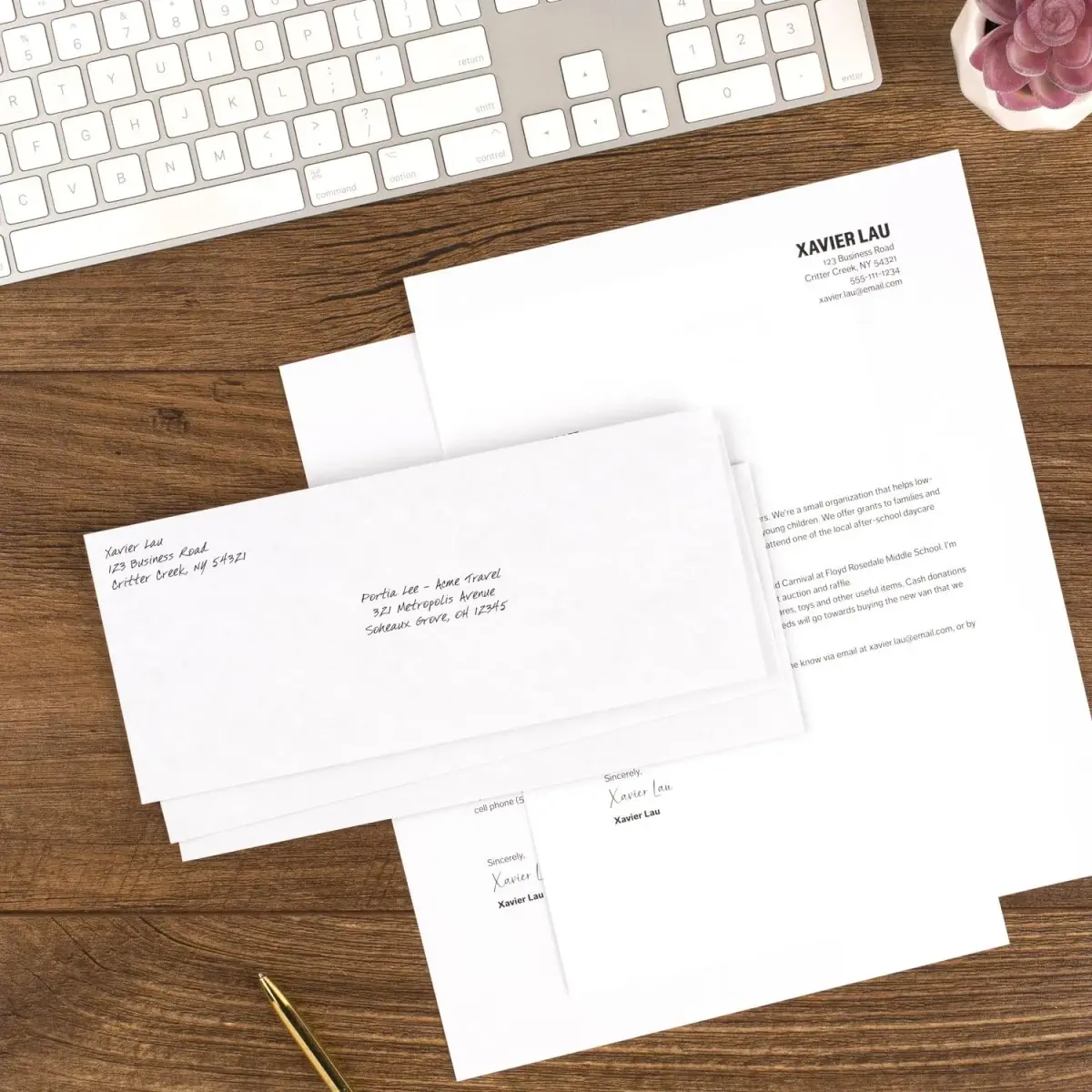 Mead #10 Security Business Envelopes 10.5 cm x 24.1 cm (4-1/8" x 9-1/2") | 500 Count Value Pack - view 4