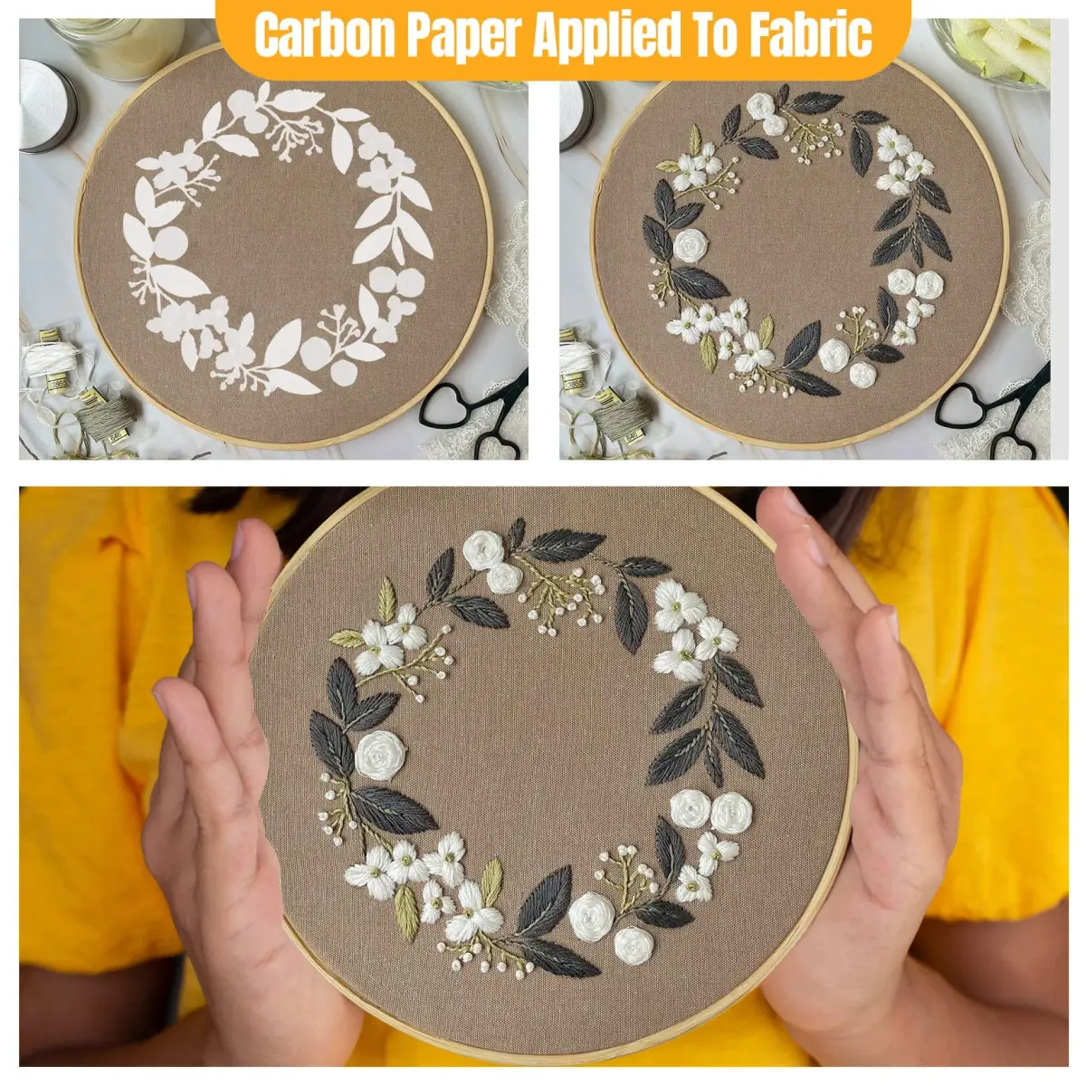 PSLER White Carbon Paper for Tracing - 30Pcs A4 Graphite Transfer Paper | Durable Art Media Paper - view 6