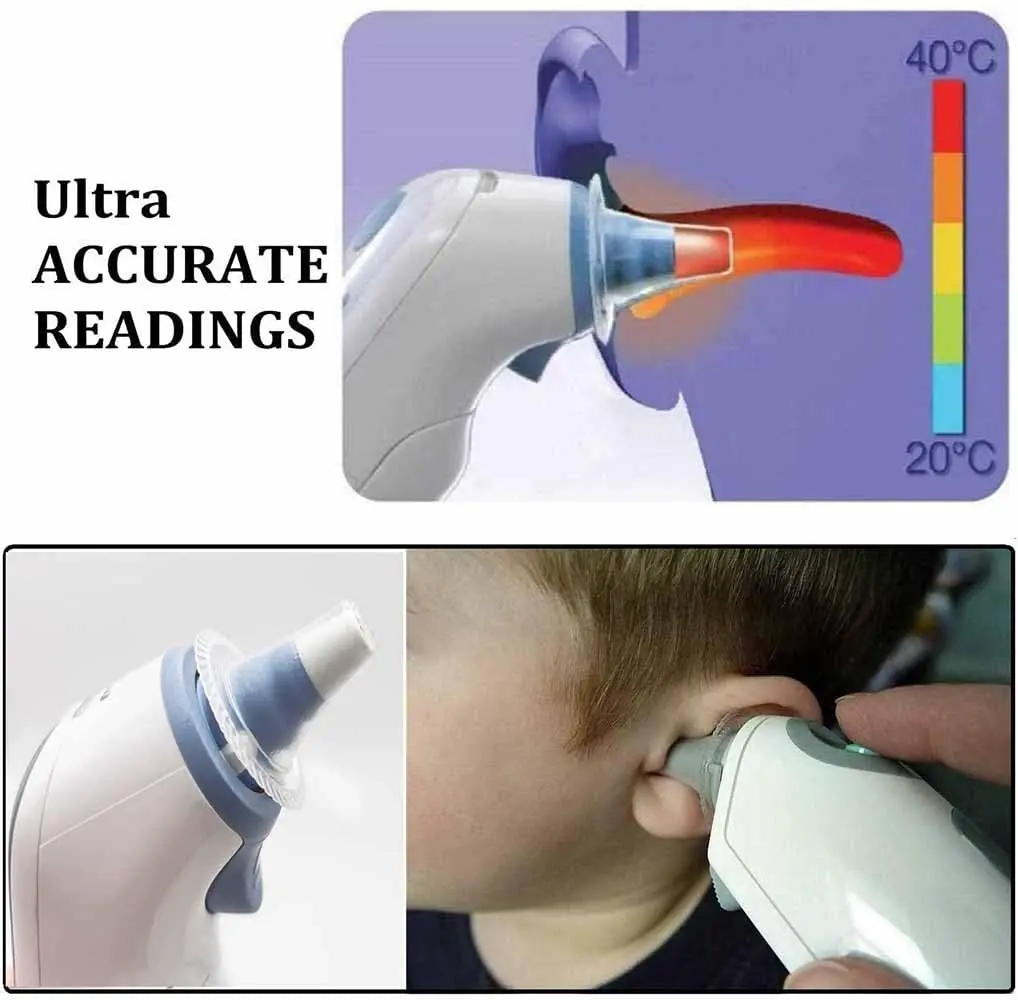 mozeeda 400 Pack Disposable Ear Thermometer Probe Covers | Protects Lens for Accurate Readings - view 3