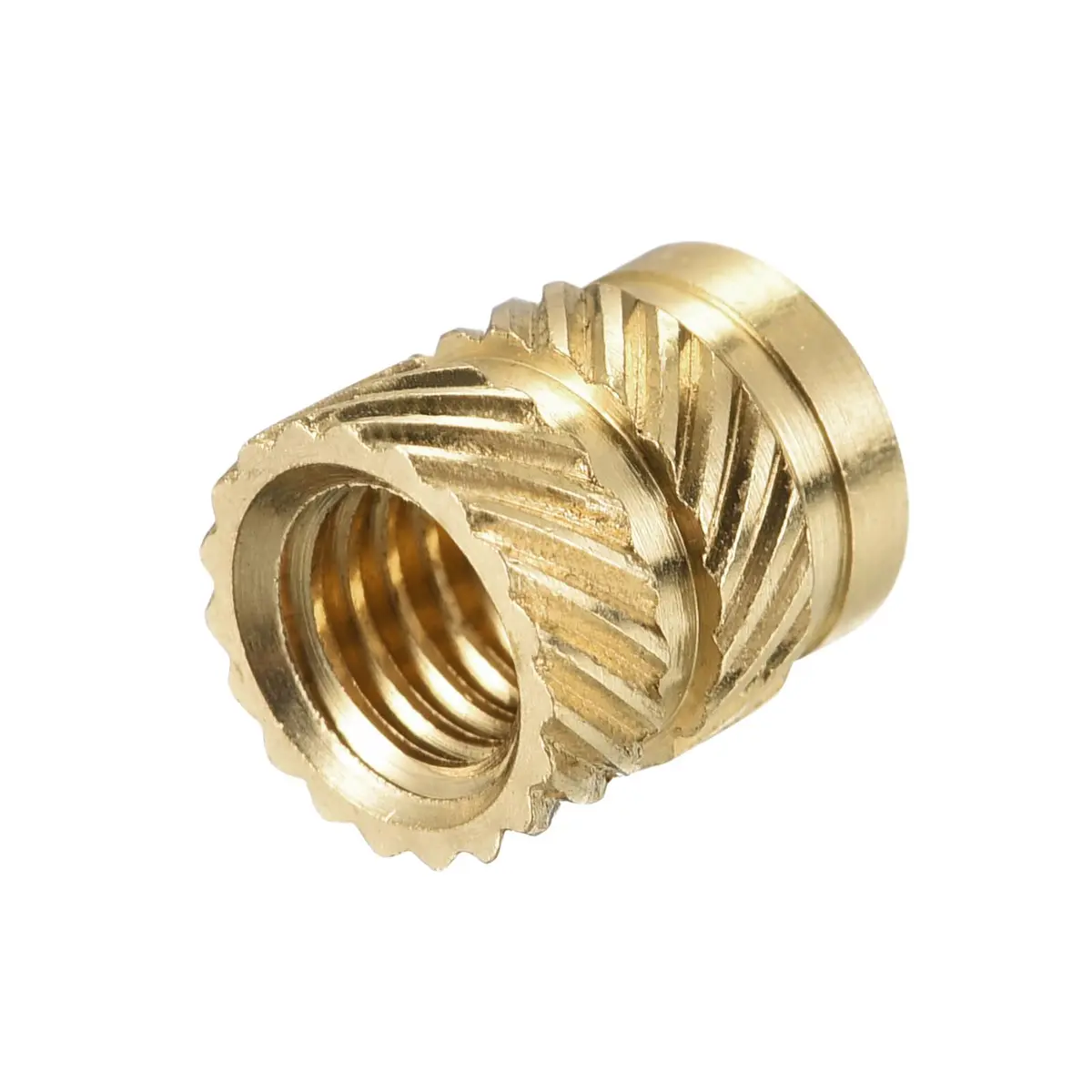 uxcell Knurled Insert Nuts, 60Pcs M5 x 8mm L x 7mm OD | Brass Heat Set for 3D Printing - view 5