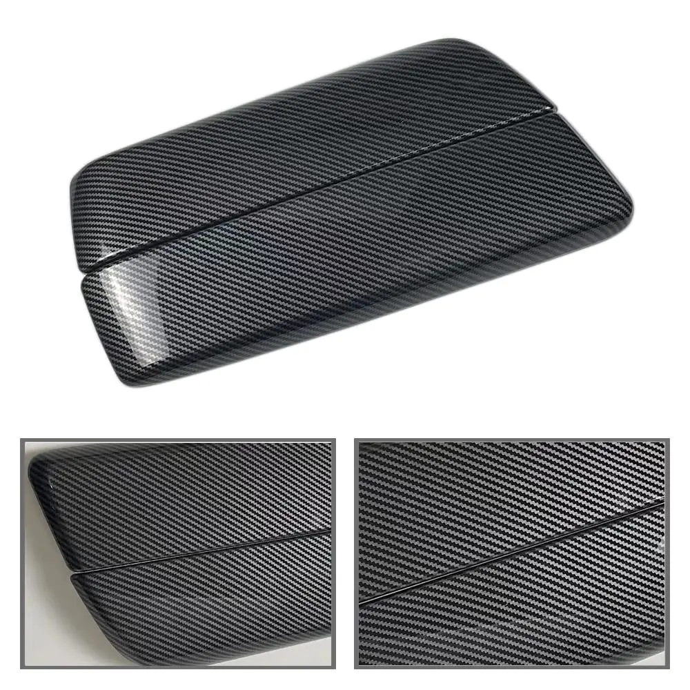 CHUANGHUI BMW 5 Series G30 & 6 Series GT Center Armrest Box Cover | Carbon Fiber Style, 2pcs Set, Adhesive Installation - view 6