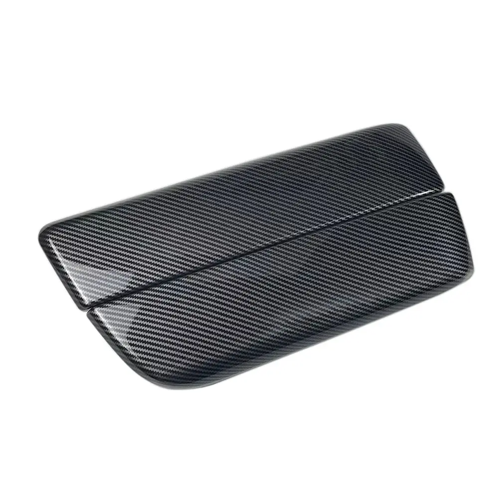 CHUANGHUI BMW 5 Series G30 & 6 Series GT Center Armrest Box Cover | Carbon Fiber Style, 2pcs Set, Adhesive Installation - view 4