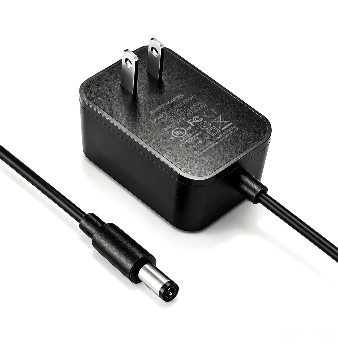 Lantisri 12V Power Cord for Seagate External Drive | UL Listed, 6ft Cable, 12V 2A Compatible with Seagate Backup Plus - main product image