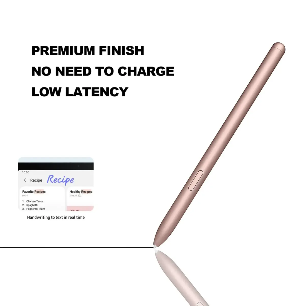 Peixiong Mystic Pink Stylus Pen for Samsung Galaxy Tab S7, S7+ Plus, S7 FE | Compatible with Tab S4, S6, S8 Series - view 5