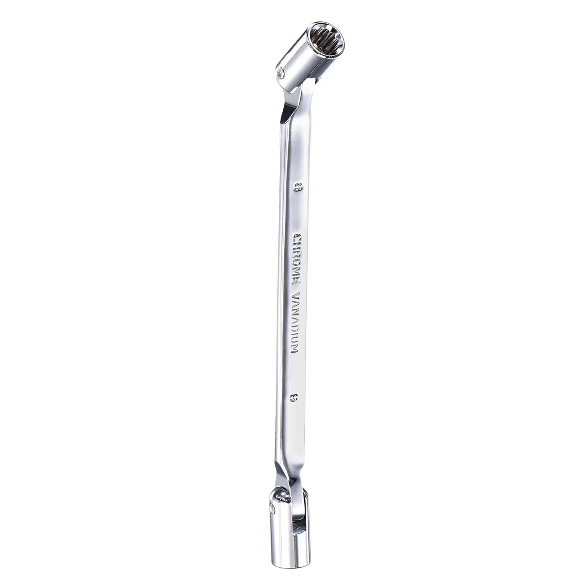 uxcell 8mm x 9mm Flexible Head Socket Wrench | 180 Degree Rotation for Tight Spaces - view 5