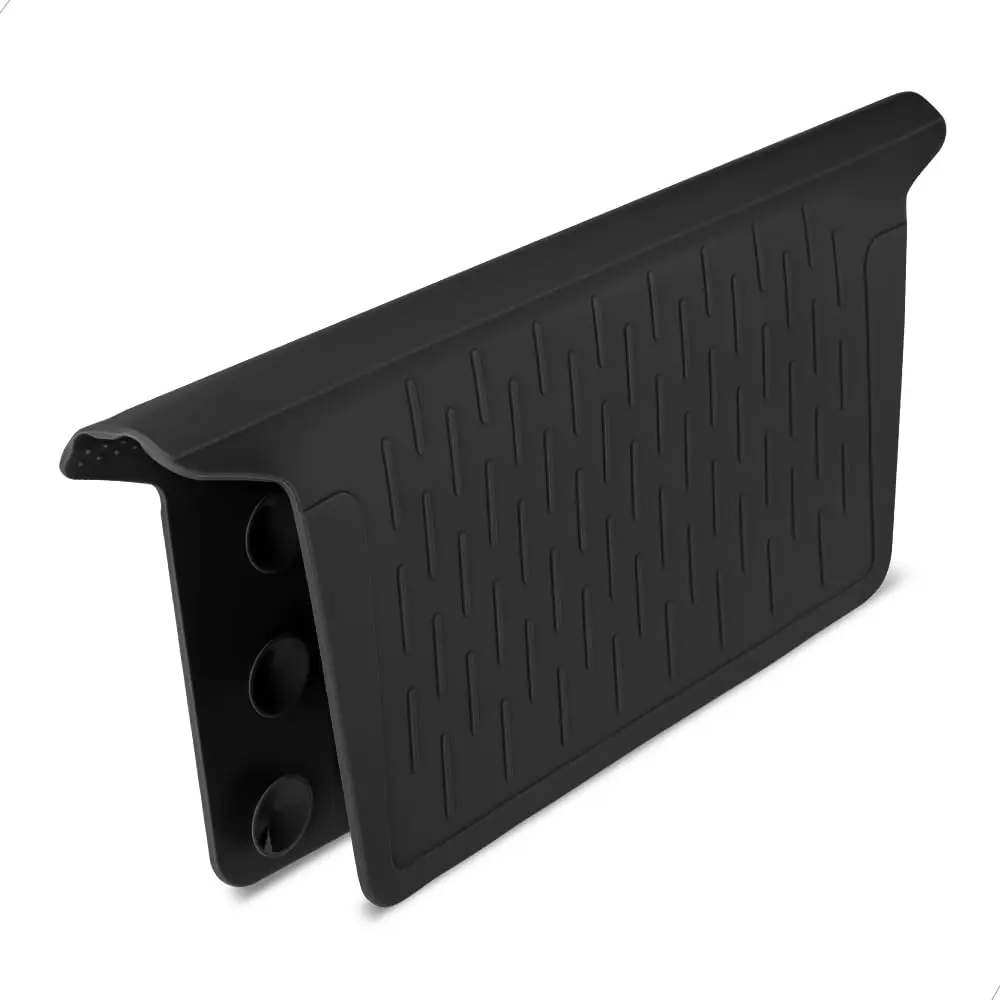 VELOVYO Silicone Sink Divider Protector Mat with Suction Cups | 32.5 cm (12.8") x 28 cm (11") - main product image