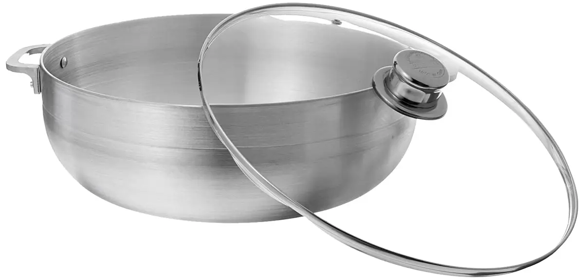 Uniware Heavy Gauge Aluminum Caldero Set of 6 | 1.7-13 QT | Superior Heat Distribution - view 5