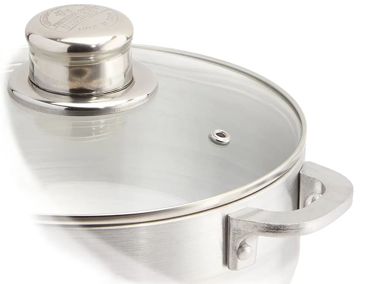 Uniware Heavy Gauge Aluminum Caldero Set of 6 | 1.7-13 QT | Superior Heat Distribution - view 2