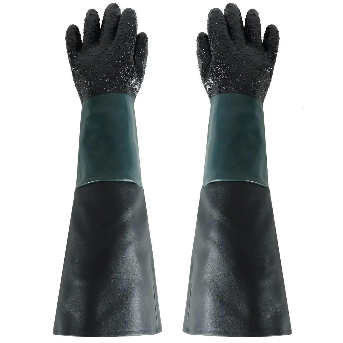 ATPEAM Heavy Duty Sandblasting Gloves 60cm (23.6") | Double-Sewn Seams for Durability - main product image
