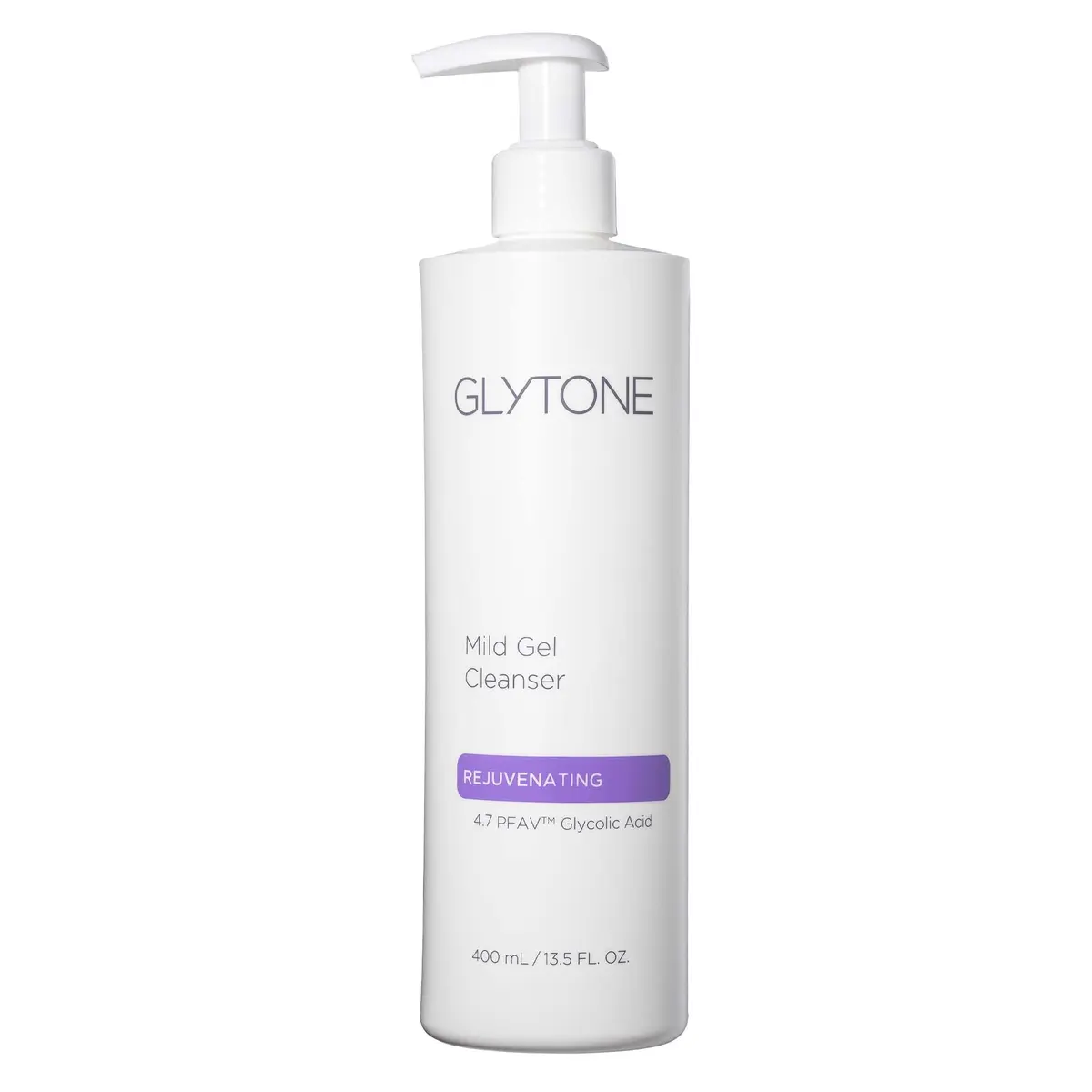 Glytone Mild Gel Exfoliating Cleanser 13.5 fl Oz | Fragrance-Free & Vegan Skin Care - main product image