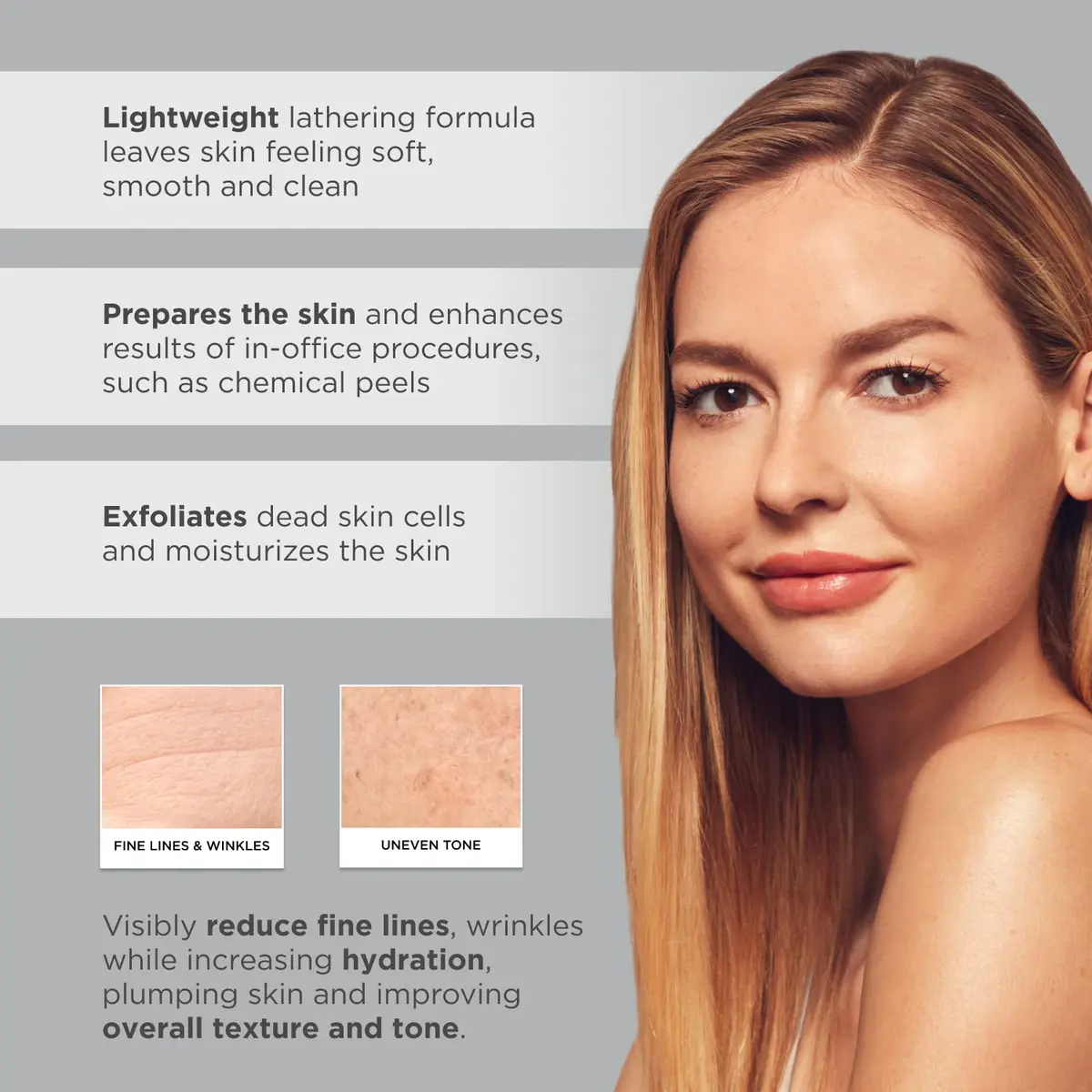 Glytone Mild Gel Exfoliating Cleanser 13.5 fl Oz | Fragrance-Free & Vegan Skin Care - view 5