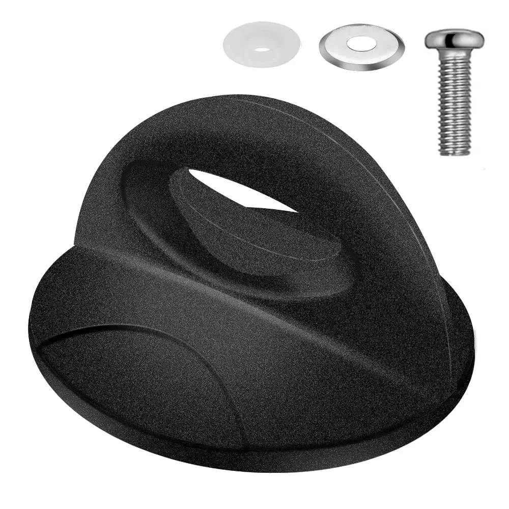 SENLIXIN Universal Pot Lid Handle Knob Replacement for Glass Casserole Saucepan Kettle Cover - Black (1-Pack) - main product image