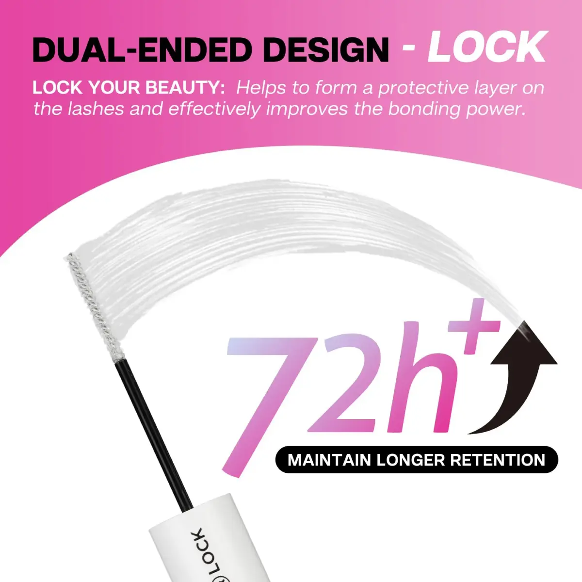 CALAILIS Lash Bond and Seal for Cluster Lashes | Waterproof & Sweat-Proof, 7+ Day Hold - view 6