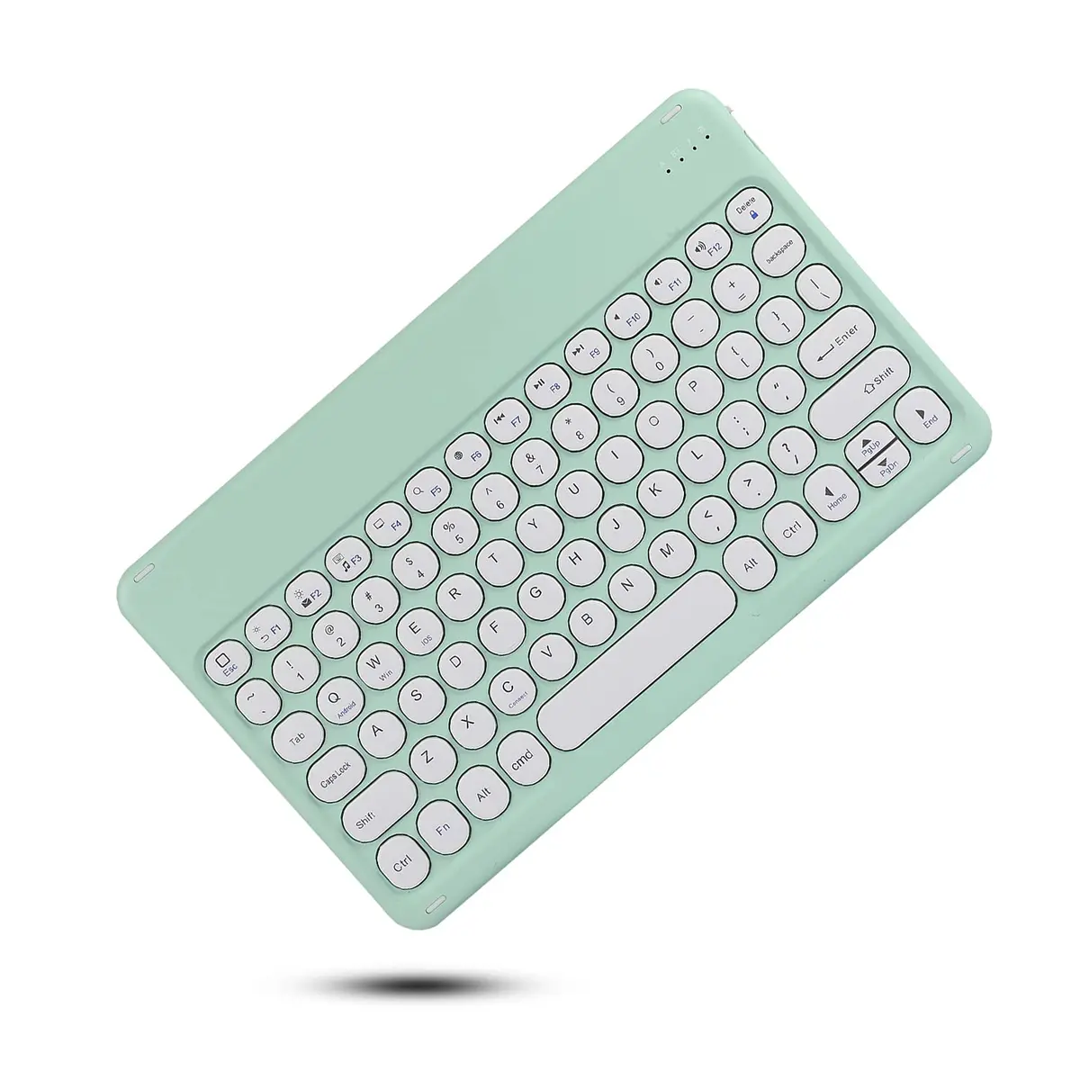 HENGHUI Keyboard Case for iPad Air 13" (M3/M2) & iPad Pro 12.9" (6th/5th/4th/3rd Gen) | MintGreen - view 7