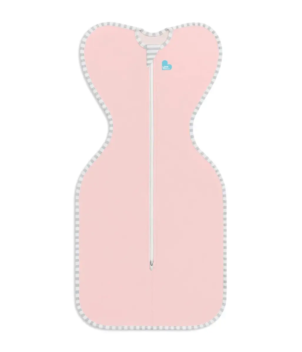 Love to Dream Swaddle Up Baby Sleep Sack 1.0 TOG 156g (5.5oz) Dusty Pink | Helps Baby Self-Soothe & Sleep Longer - view 2
