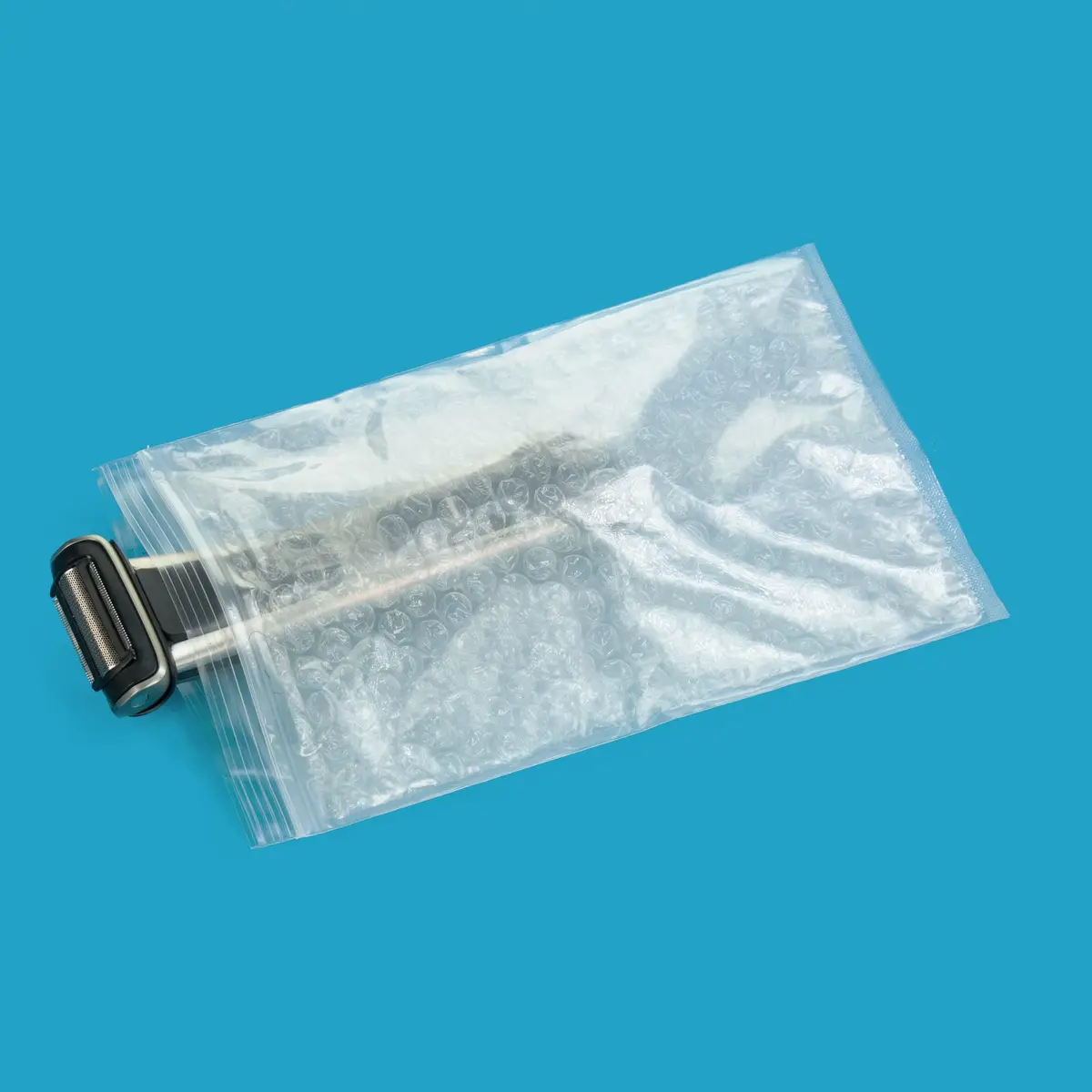 GPI POLY 6" x 9" Bubble Zip Bags | Heavy Duty 3 Mil Reusable Bubble Pouches for Fragile Items - view 3