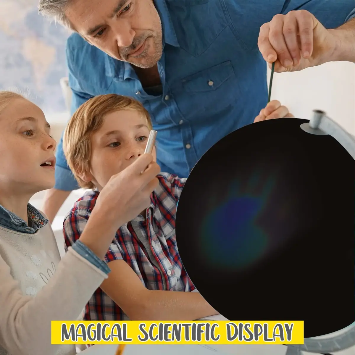 Spakon Heat Sensitive Sheets 6 x 6 Inch (15 x 15 cm) | Color Changing Science Experiment Material - view 4