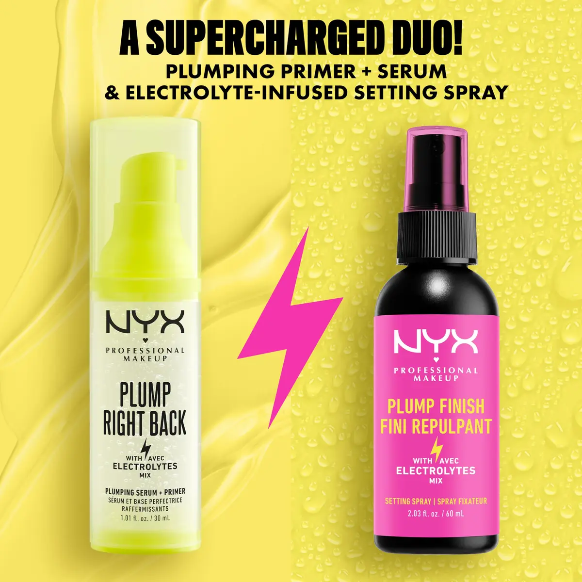 NYX PROFESSIONAL MAKEUP Plump Right Back Plumping Serum & Primer, 30ml | Hyaluronic Acid & Vitamins for All Skin Types - view 8