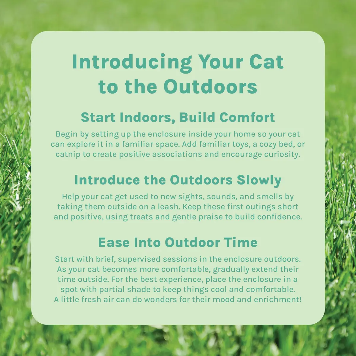 Kitty City Outdoor Catio Furniture and Play Kits for Cats, Two Way Tunnel | Durable Mesh Cat Play Set for Outdoors & Indoors - view 5
