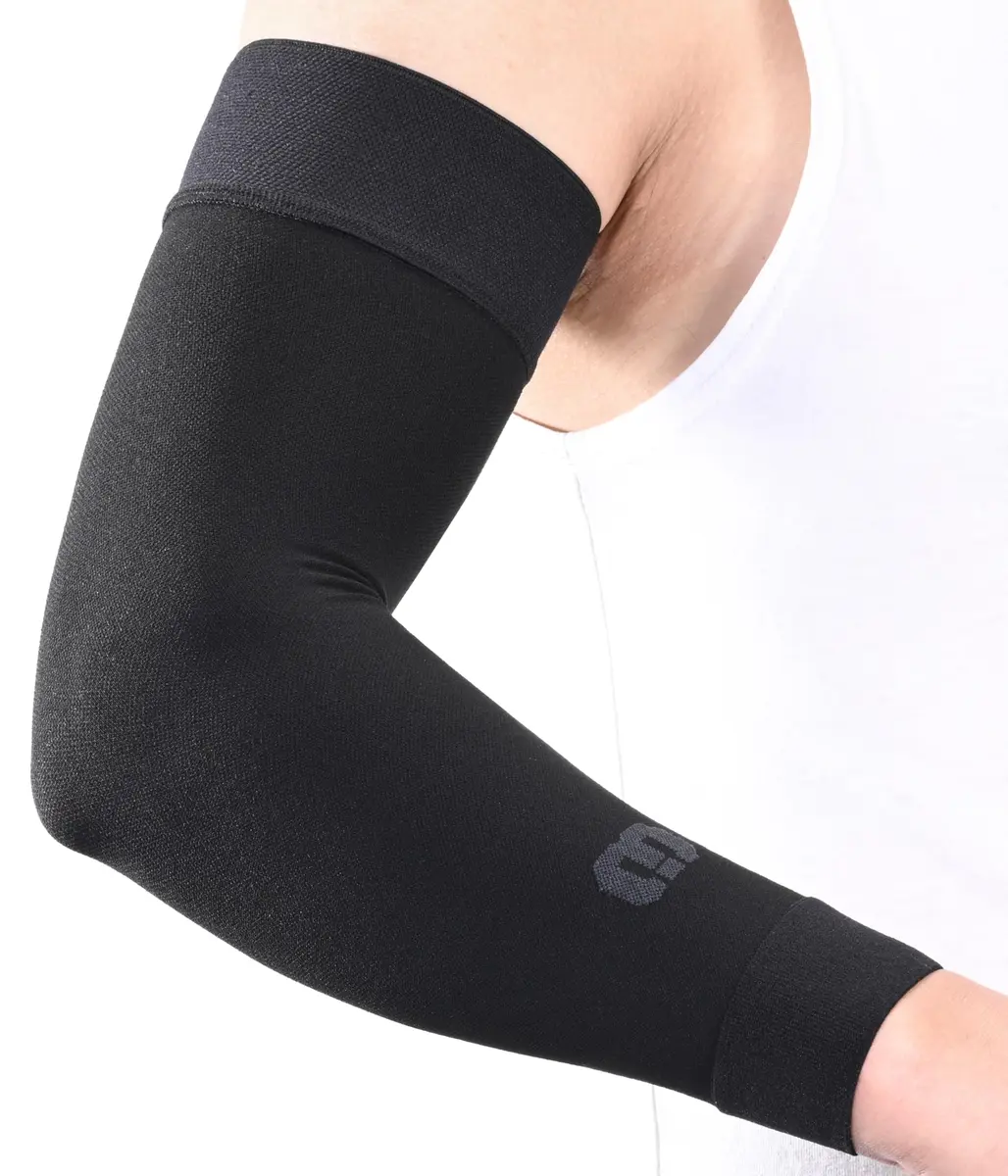 MGANG Medical Compression Arm Sleeve 15-20 mmHg | Post-Surgery & Lymphedema Relief - main product image