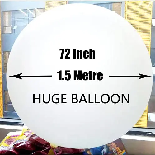 Nballoon Professional Weather Balloon 1.83 m (6 ft) | Lift Altitude 26,000m - view 2
