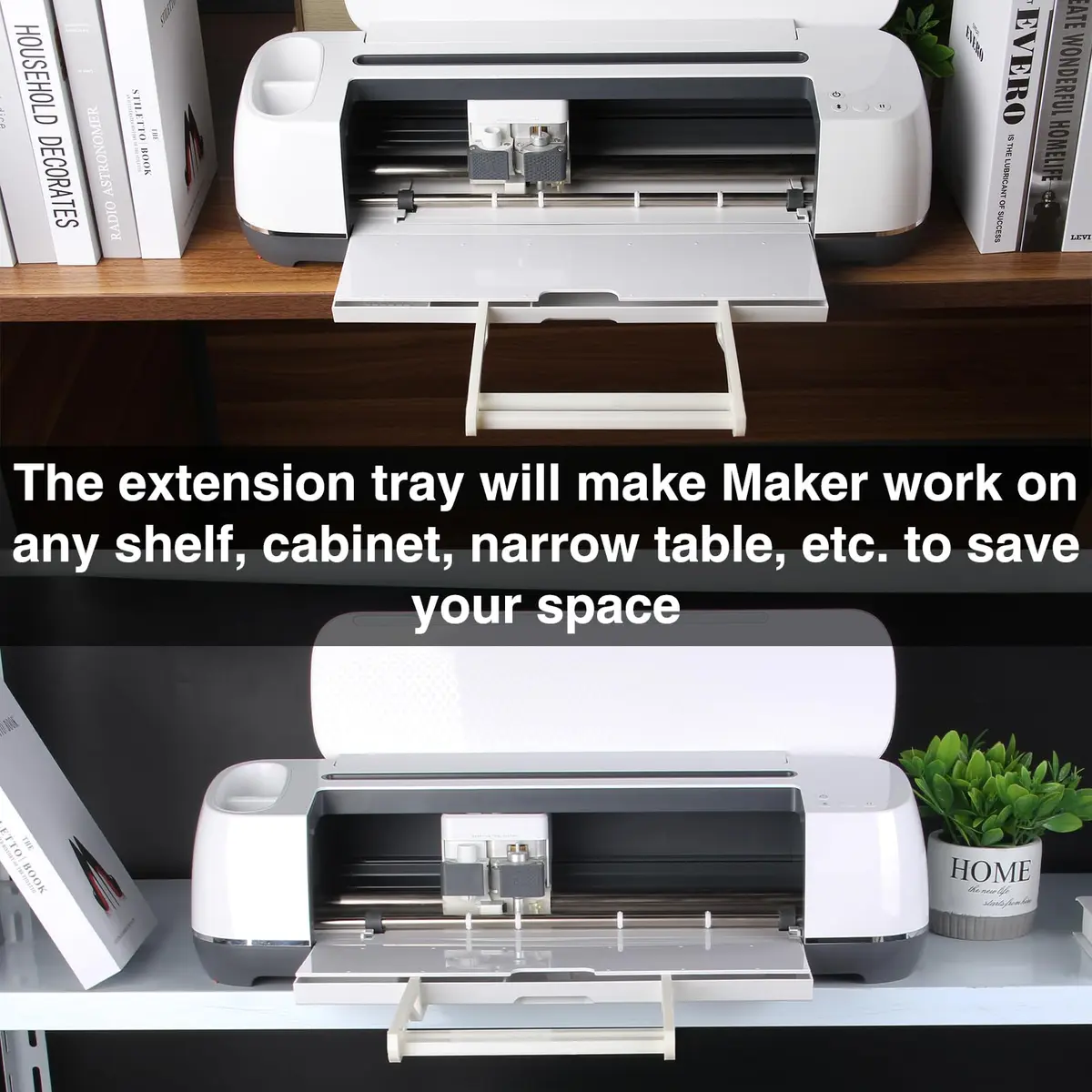 LOPASA Extension Tray for Cricut Maker 4, 3, Explore 5 | Holds Vinyl & Mat Straight - view 4