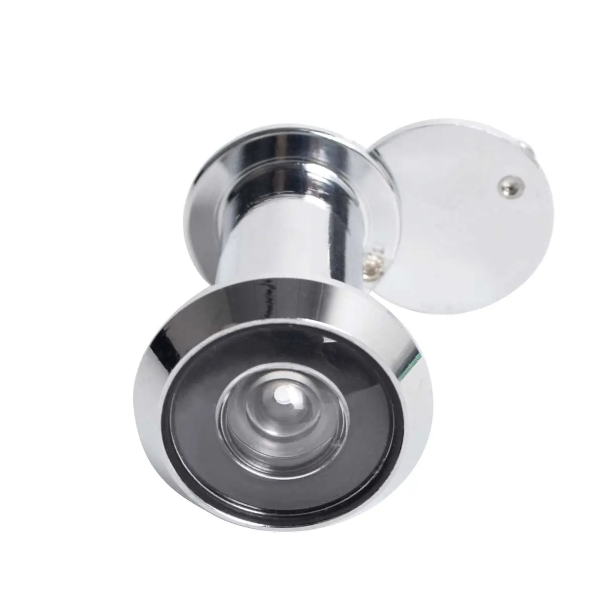 Junxave Door Viewer Peephole Solid Brass 220° Privacy Cover | Heavy Duty Security for Doors 35–55mm - main product image