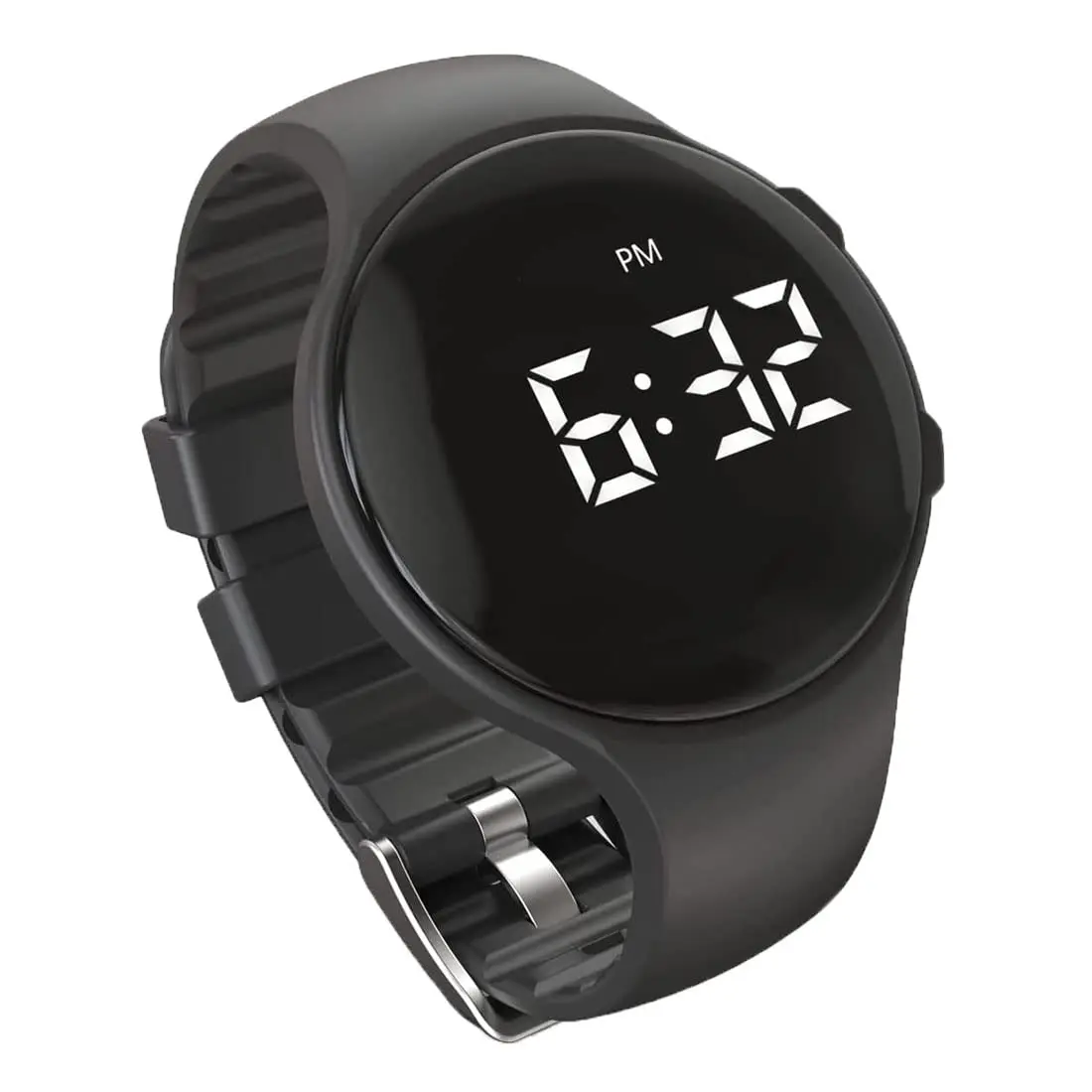 e-vibra Vibrating Alarm Watch Black | Ideal for Potty Training & Reminders - main product image