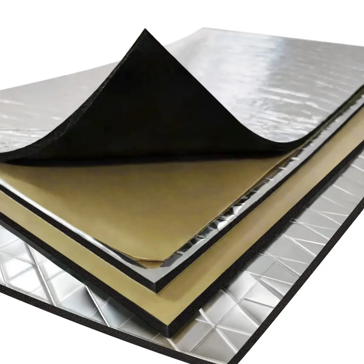 KOIKEY Car Sound Deadening Mat 15 pcs 16.3 sqft 197mil | Reduces Road Noise and Vibration - main product image