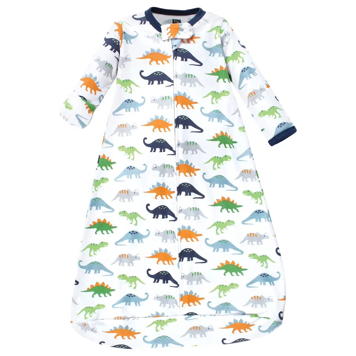 Hudson Baby Unisex Cotton Long-Sleeve Wearable Sleeping Bag Sack Blanket Dinosaurs 12-18 Months - view 3