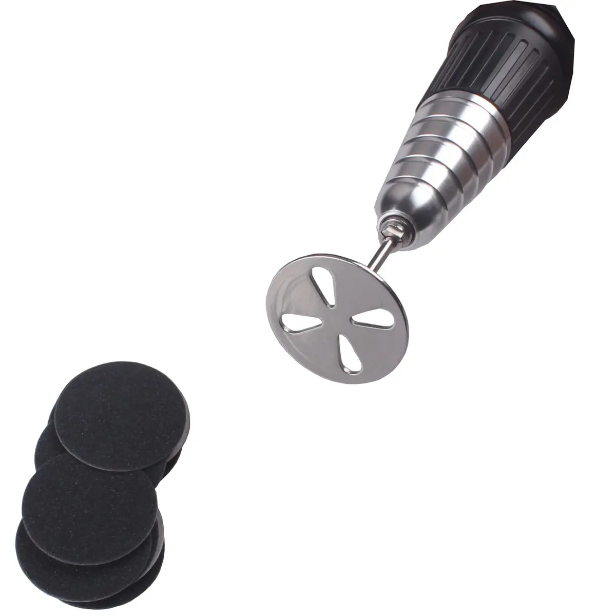 MZCMSL Nail Drill Bits & Sanding Discs 100pcs #240 Grit for Pedicure & Callus Removal - view 3