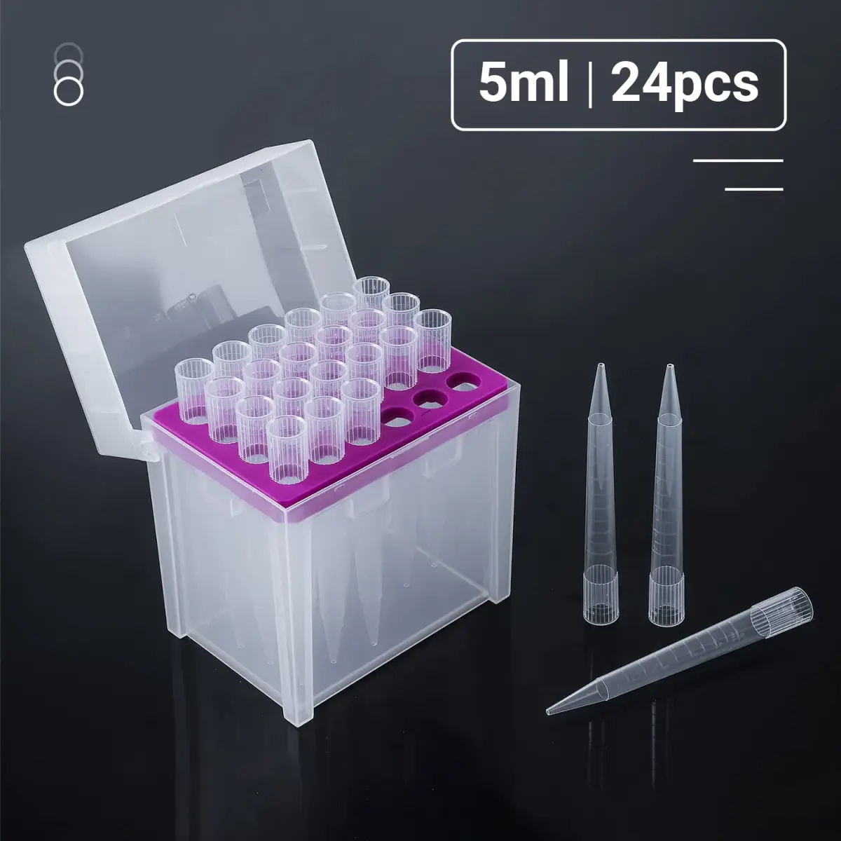 FOUR E'S SCIENTIFIC 5000µl Pipette Tips Rack | Autoclavable, DNAse/RNAse Free, Universal Fit - view 5