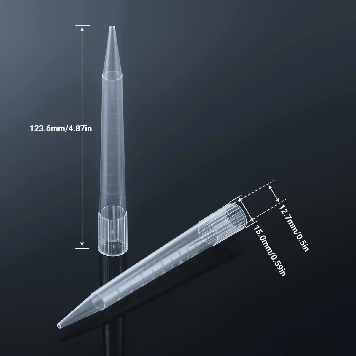 FOUR E'S SCIENTIFIC 5000µl Pipette Tips Rack | Autoclavable, DNAse/RNAse Free, Universal Fit - view 2