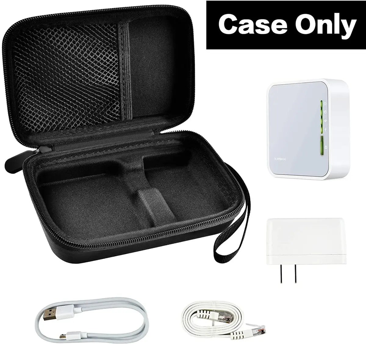 GWCASE Hard Travel Router Case for TP-Link AC750 TL-WR902AC | Compact, Water-Resistant & Shockproof - view 2